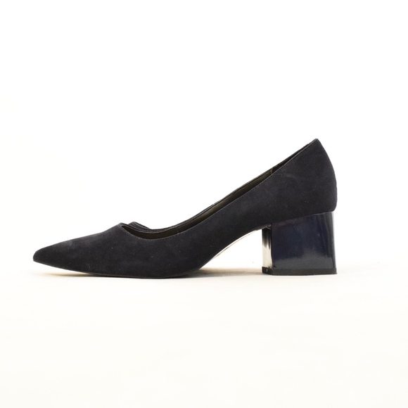 Zara Shoes - ❌SOLD❌ZARA Navy Blue Suede Pointy Toe Pumps NWOT